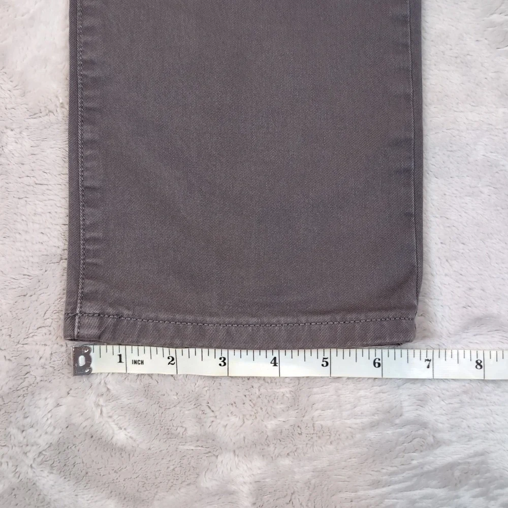 Flint and‎ Tinder 365 Pants Mens 31x32 (31x31) Gray Slim Fit Chino Five Pocket